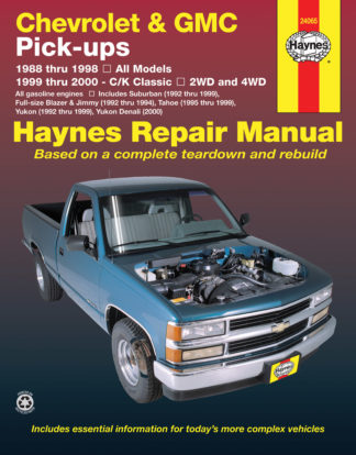 Haynes reparationshandbok - Chevrolet and GMC Pick-ups, 2WD and 4WD
