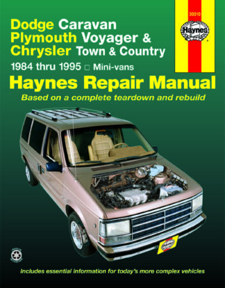 Haynes reparationshandbok - Dodge Caravan, Plymouth Voyager and Chrysler Town and Country Mini-Vans