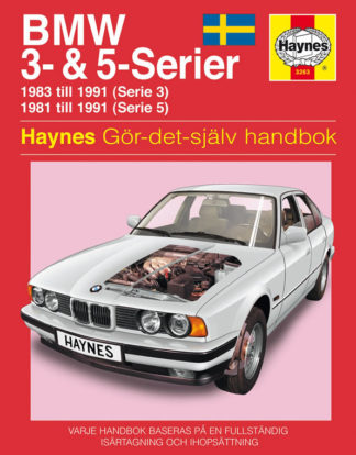 Haynes reparationshandbok - BMW 3- & 5-serier