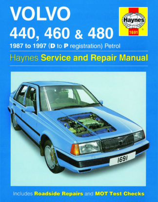 Volvo 440, 460, 480 reparationshandbok